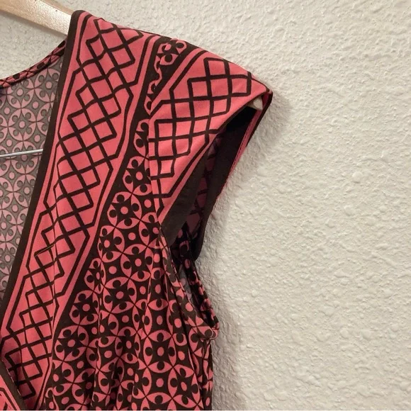 City Trisngles Elegant Geometric Patterned Dress Size M - Picture 5 of 14